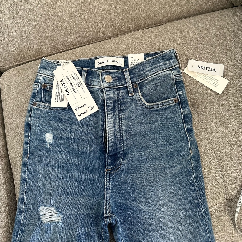 High rise Skinny Jean